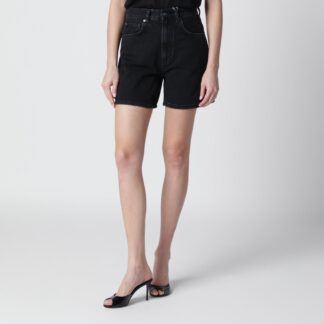 Delaney shorts in vintage black denim