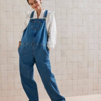 Denim Dungarees, Maternity & Nursing Special stone