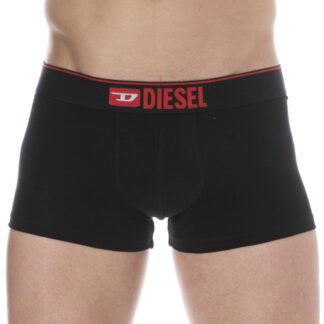 Diesel Denim Division Cotton Boxer Briefs - Black