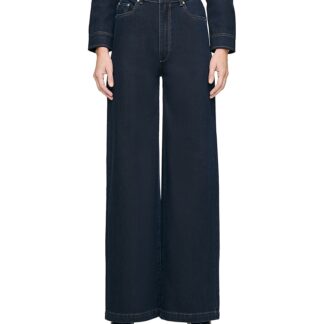Dl 1961 Hepburn High Rise Wide Leg Jeans in Ventura