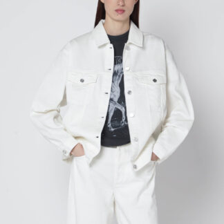 Ecru organic denim jacket