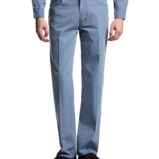 Emporio Armani Straight Fit Jeans in Bright Blue