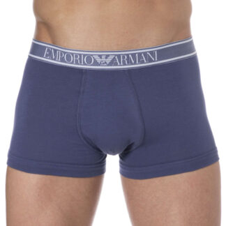 Emporio Armani Yarn Dyed Boxer Briefs - Denim