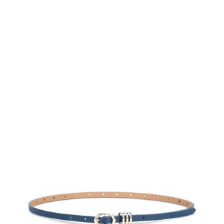 Ettika Women's Classic Skinny Leather Belt