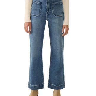 Faherty Stretch Terry Patch Pocket Ankle Pants