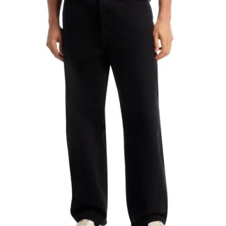 Frame Baggy Jeans in Black