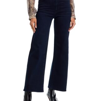 Frame High Rise Palazzo Jeans in Century