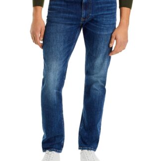 Frame L'Homme Modern Straight Fit Jeans in Freetown Blue
