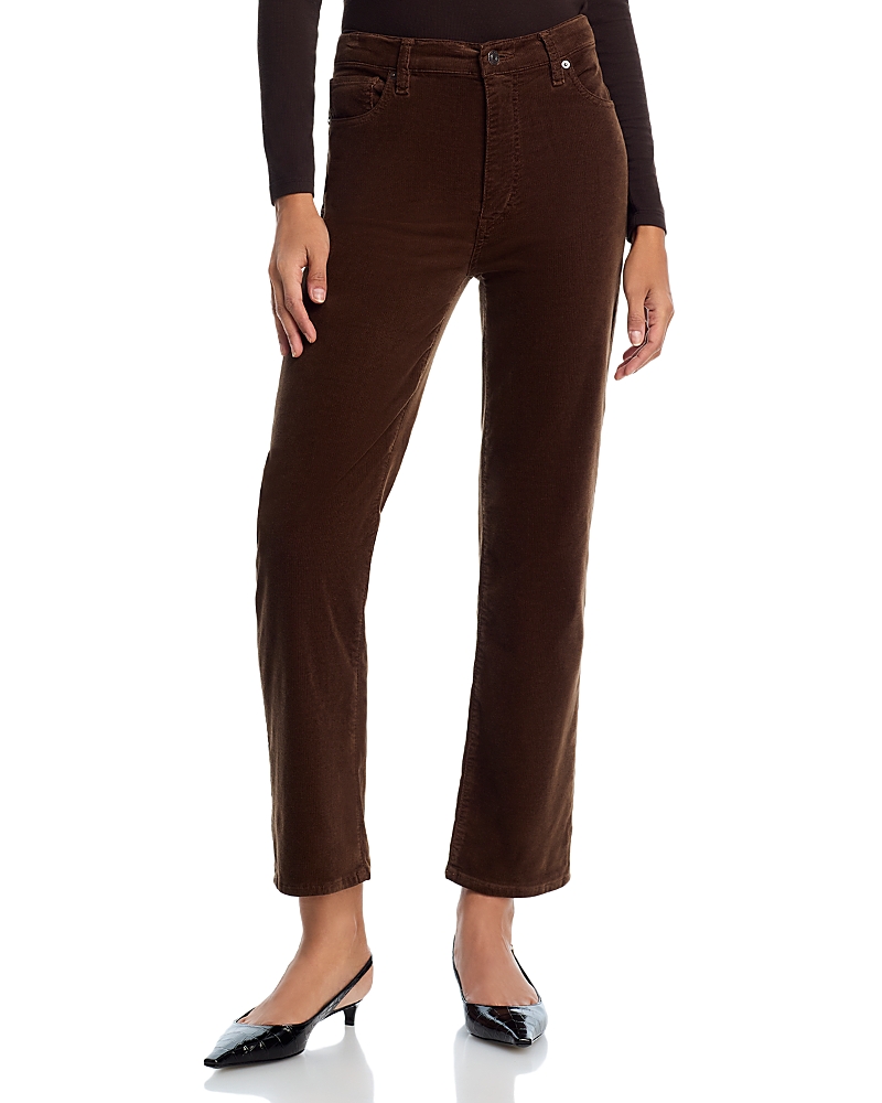 Frame Le Sleek Straight Corduroy Jeans