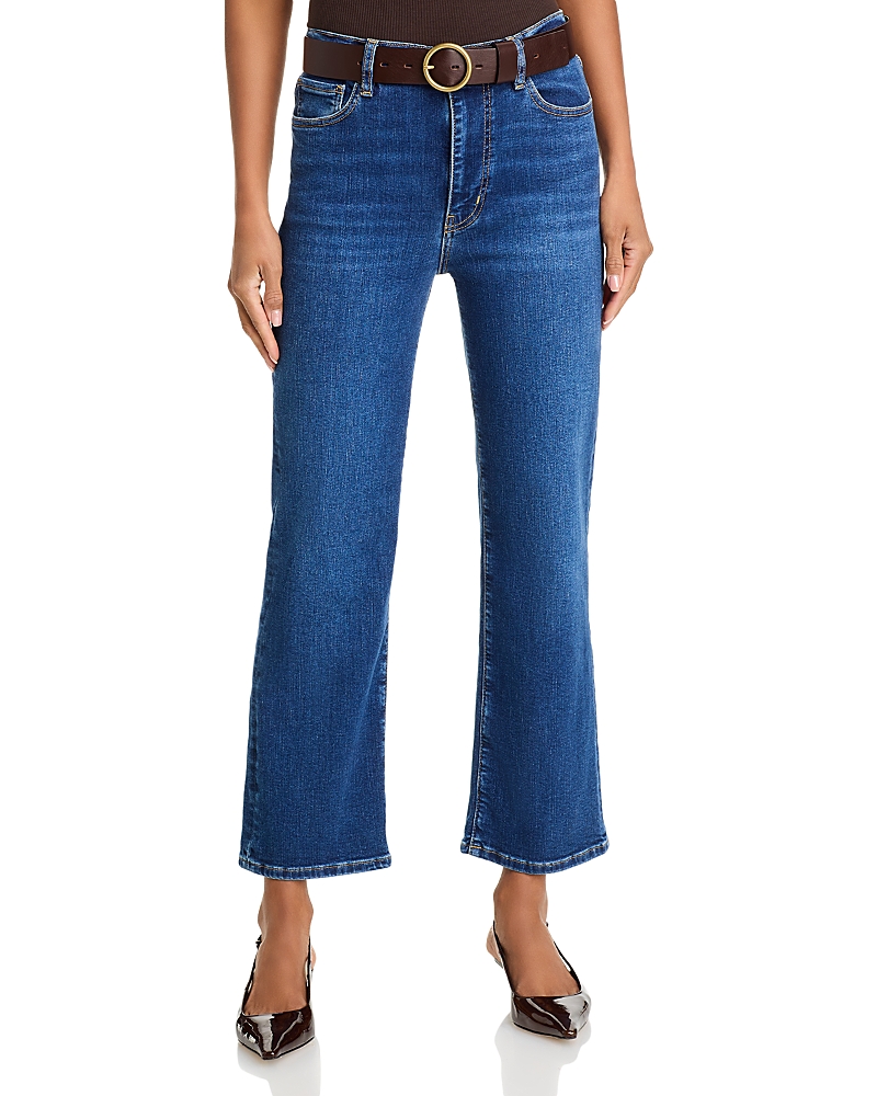 Frame Le Sleek Straight Leg Jeans in Femma