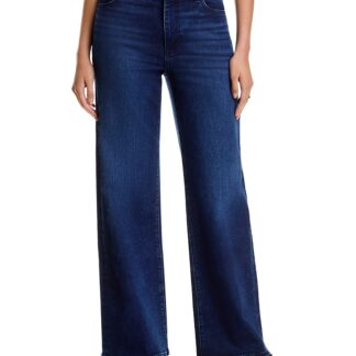 Frame Le Slim High Rise Palazzo Jeans in Trick