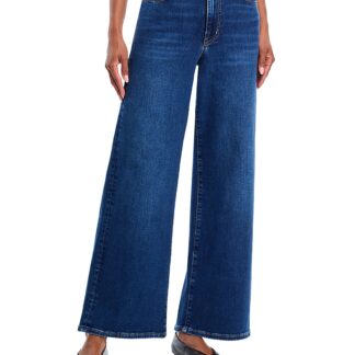 Frame Le Slim Palazzo High Rise Jeans in Rinse