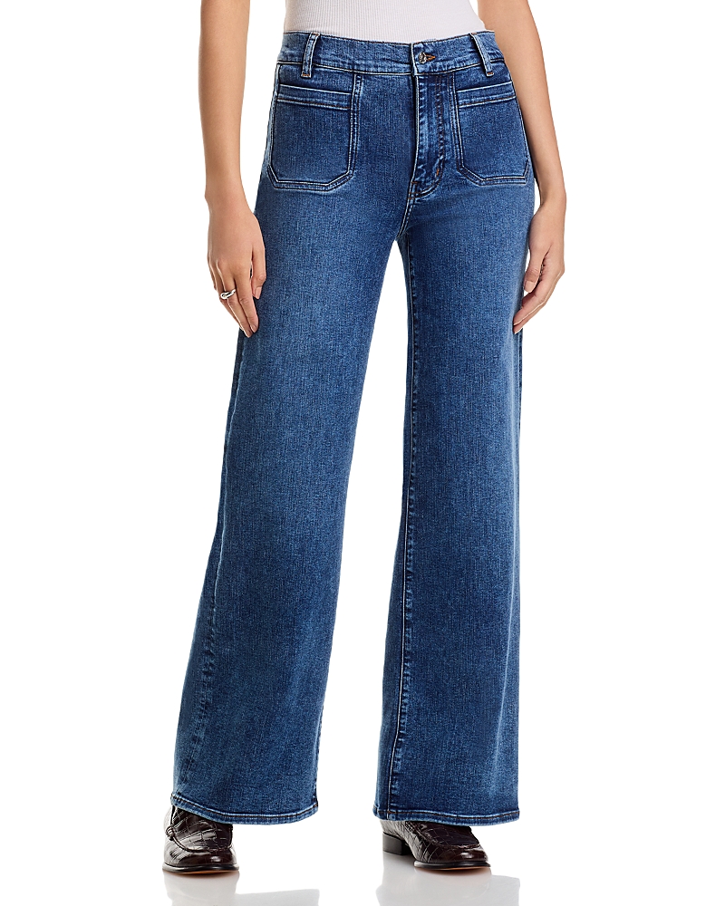 Frame Le Slim Palazzo Modernist Pocket Jeans in Esteem