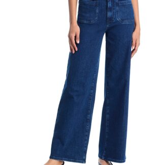 Frame Le Slim Palazzo Modernist Pocket Jeans in Loner