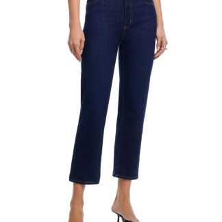 Frame Pixie Le Sleek High Rise Straight Leg Jeans in Fairway