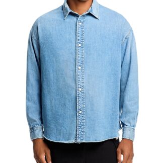 Frame Relaxed Fit Denim Shirt