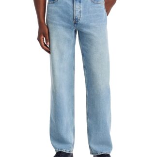 Frame Relaxed Fit Straight Leg Jeans in Momentum Blue
