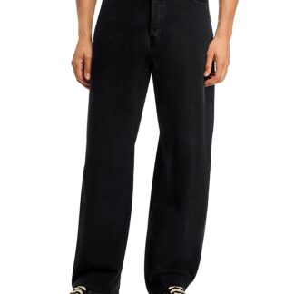 Frame Ritz Baggy Jeans in Metropolis Black