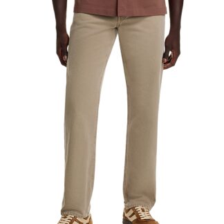 Frame Straight Fit Jeans in Vintage Khaki