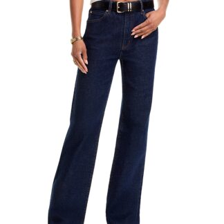 Frame The Arrow High Rise Bootcut Jeans in Taboo
