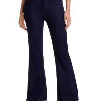 Frame The Icon High Rise Flare Jeans in Rinse