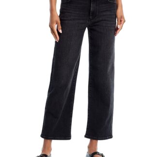 Frame The Mellow High Rise Ankle Jeans in Starship