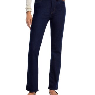 Frame The Pencil Crop High Rise Jeans in Rinse