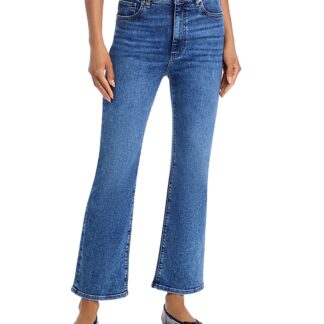Frame The Reboot High Rise Ankle Bootcut Jeans in Lover