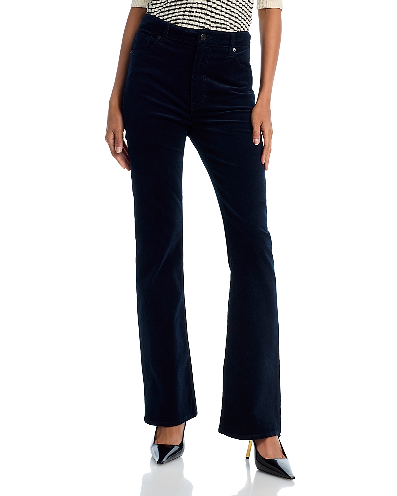 Frame The Reboot High Rise Corduroy Jeans in Navy