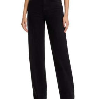 Frame The Streamline High Rise Straight Leg Jeans in Sutro