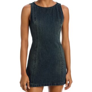 Free People Atlas Denim Mini Dress