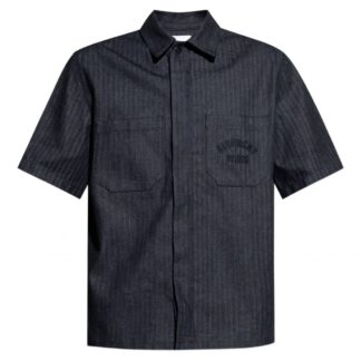 GIVENCHY COTTON SS SHIRT Size: L, colour: NAVY