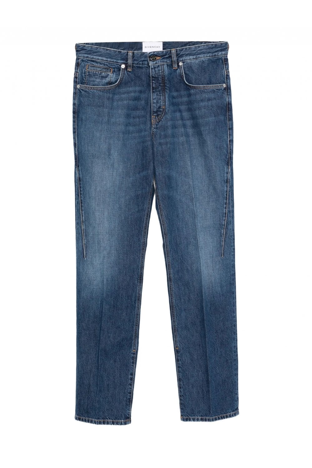 GIVENCHY STRAIGHT FIT VINTAGE DENIM JEANS Size: 36, colour: BLUE