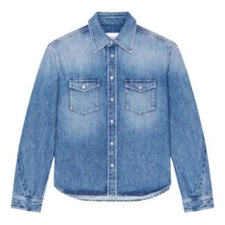 GIVENCHY VINTAGE DENIM SHIRT Size: L, colour: BLUE