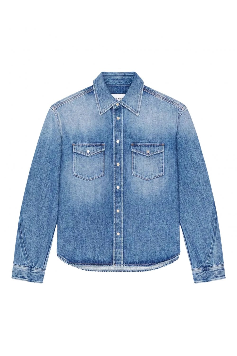 GIVENCHY VINTAGE DENIM SHIRT Size: L, colour: BLUE