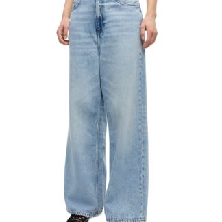 Ganni Baggy Jeans in Light Blue