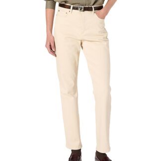 Gerard Darel Carmen High Rise Straight Leg Jeans in Natural Wash