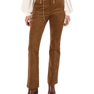 Gerard Darel Charlie High Rise Flare Leg Jeans in Caramel