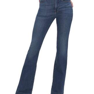 Good American Good Legs High Rise Flare Jeans in B004