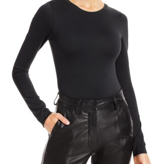 Good American Scuba Crewneck Bodysuit