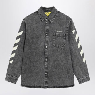 Grey denim Diagonal shirt