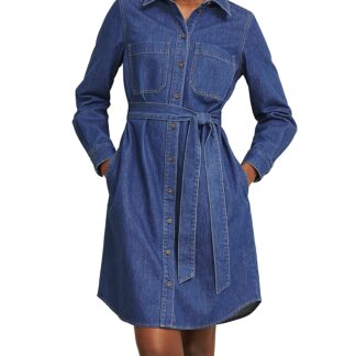 Hobbs London Francesca Denim Dress