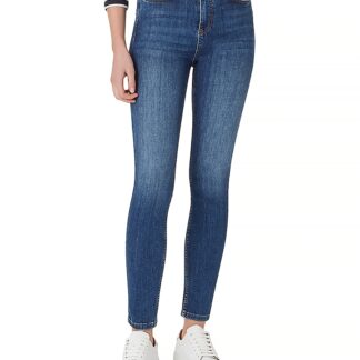 Hobbs London Gia Sculpting Skinny Jeans in Mid Wash