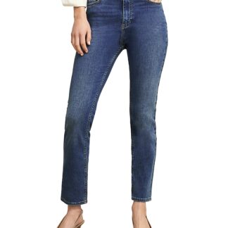 Hobbs London Macy Slim Leg Jeans in Mid Wash