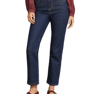 Hobbs London Shea Mid Rise Jeans in Indigo