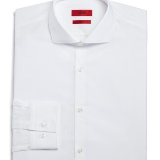 Hugo Jason Slim Fit Long Sleeve Cotton Dress Shirt