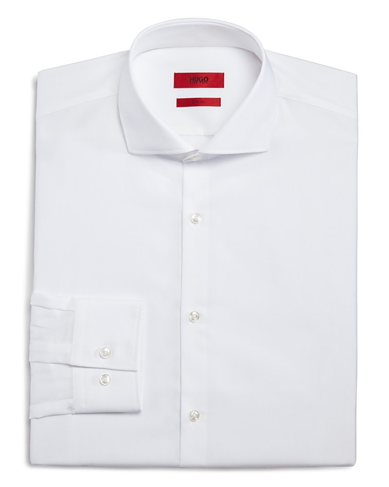 Hugo Jason Slim Fit Long Sleeve Cotton Dress Shirt