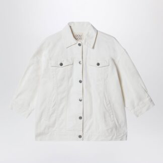 Ivory denim jacket
