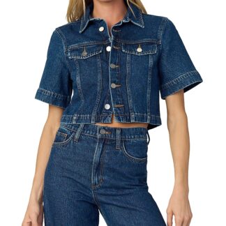 Joe's Jeans Denim Trucker Top