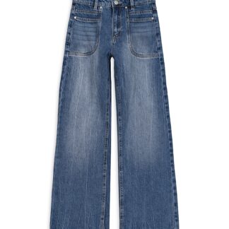 Joe's Jeans Girls' Bailey Palazzo Fit Wide Leg Jeans - Big Kid